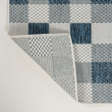 Darcy Traditional Geometric Bold Gingham Area Rug